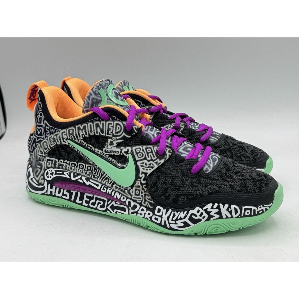 Nike KD 15 Brooklyn Courts Purple Basketball Shoes DC1975-005 Men's Size 10